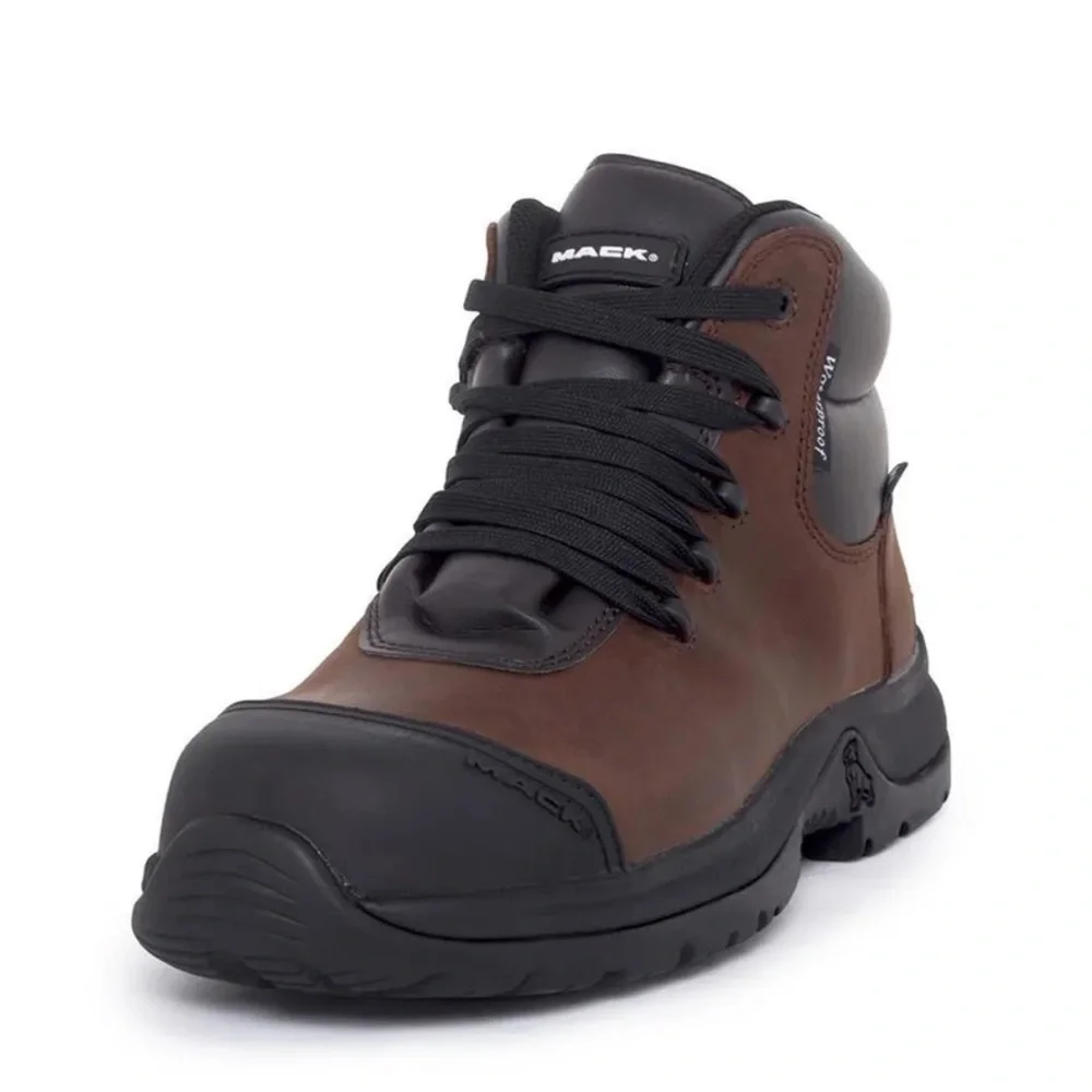 Mack Ranger Lace-Up Safety Rocky Brown Boots Size US 13 AUS/UK 12 EU 46